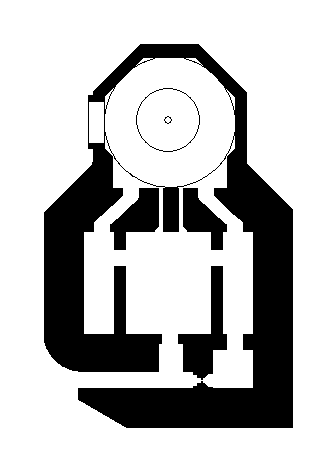 M158 mit Haube (zerst.)